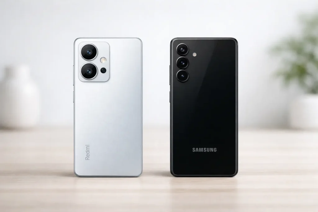 Xiaomi Redmi Note 14 vs Samsung Galaxy A56 5G: Custo-benefício ou desempenho?