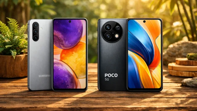 Samsung Galaxy A56 5G vs Xiaomi Poco X7 5G: Desempenho ou Câmera?