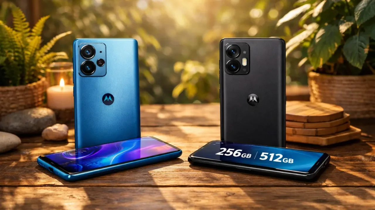 Motorola Edge 60 Fusion 5G vs Motorola Edge 60 5G: Desempenho ou Armazenamento?