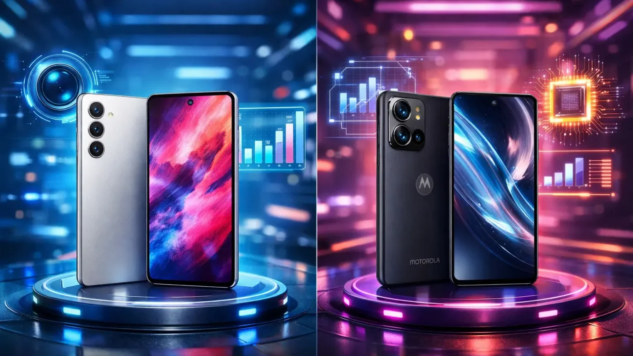 Samsung Galaxy S25 FE 5G vs Motorola Edge 60 PRO 5G: Câmera ou Desempenho?