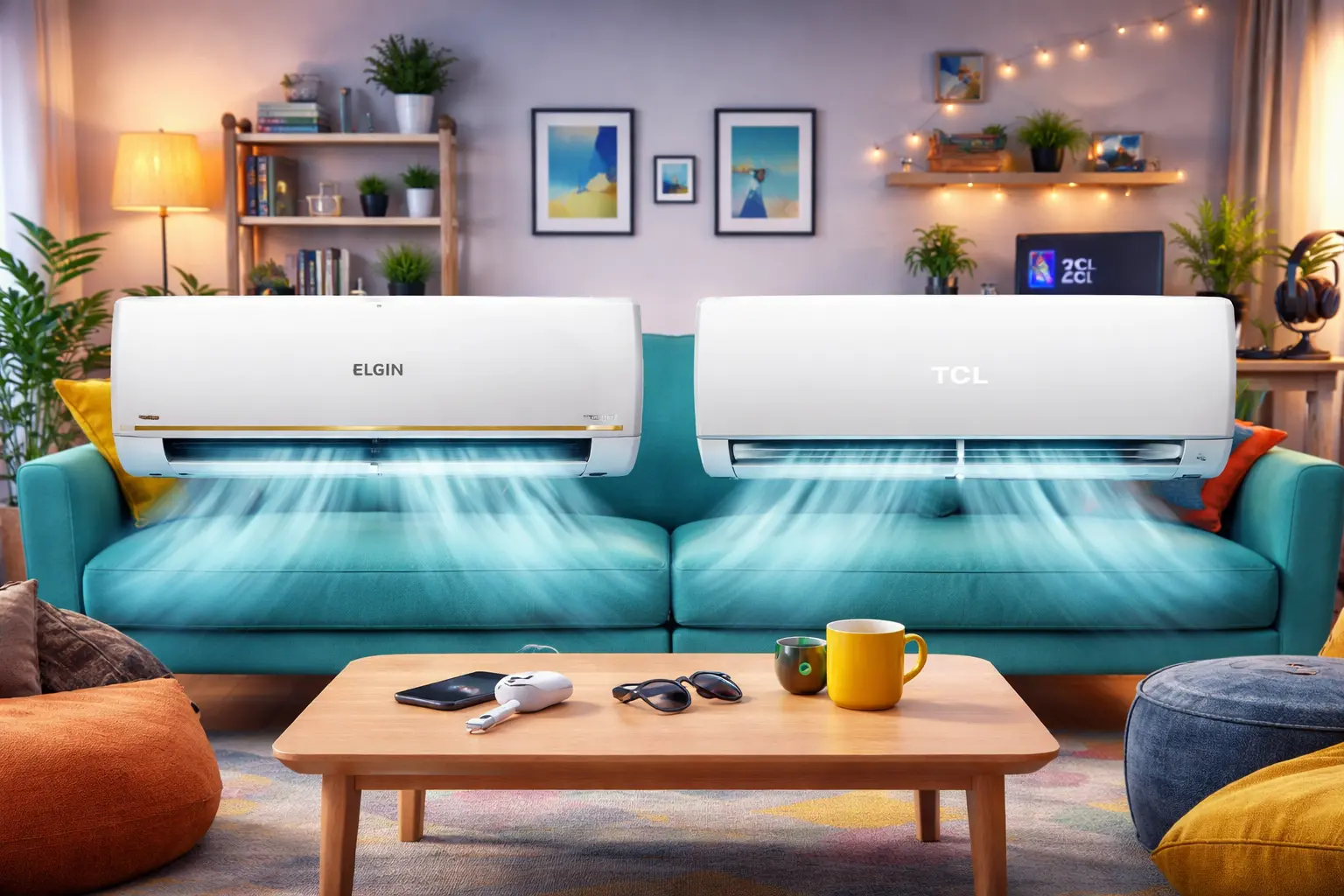 Elgin vs TCL: Eficiência ou Conforto?