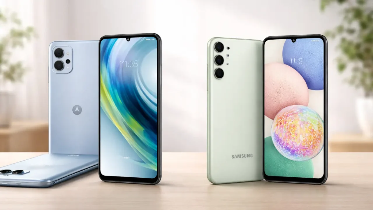 Motorola Moto G35 5G vs Samsung Galaxy A16: Desempenho ou Câmera?