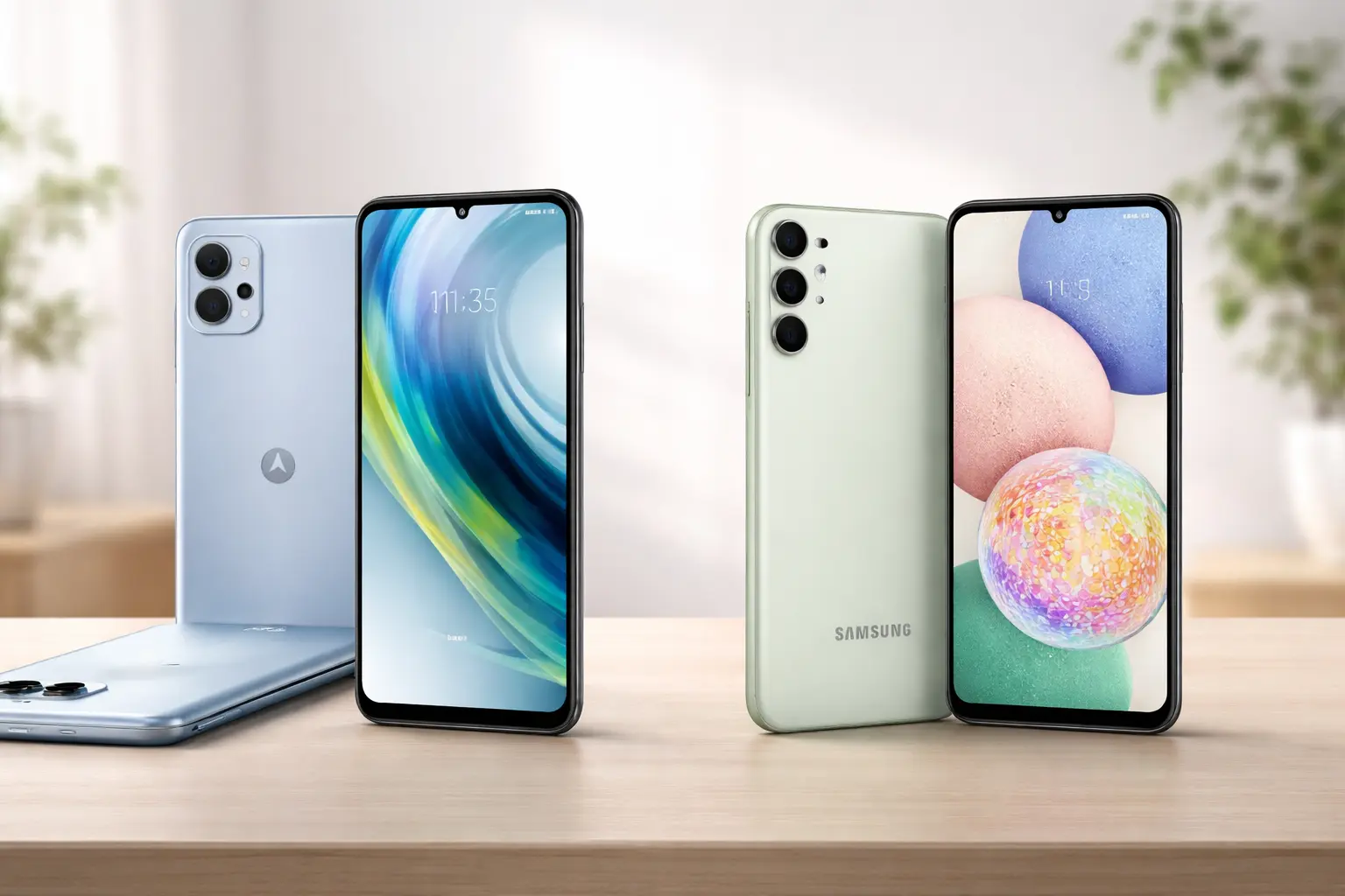 Motorola Moto G35 5G vs Samsung Galaxy A16: Desempenho ou Câmera?