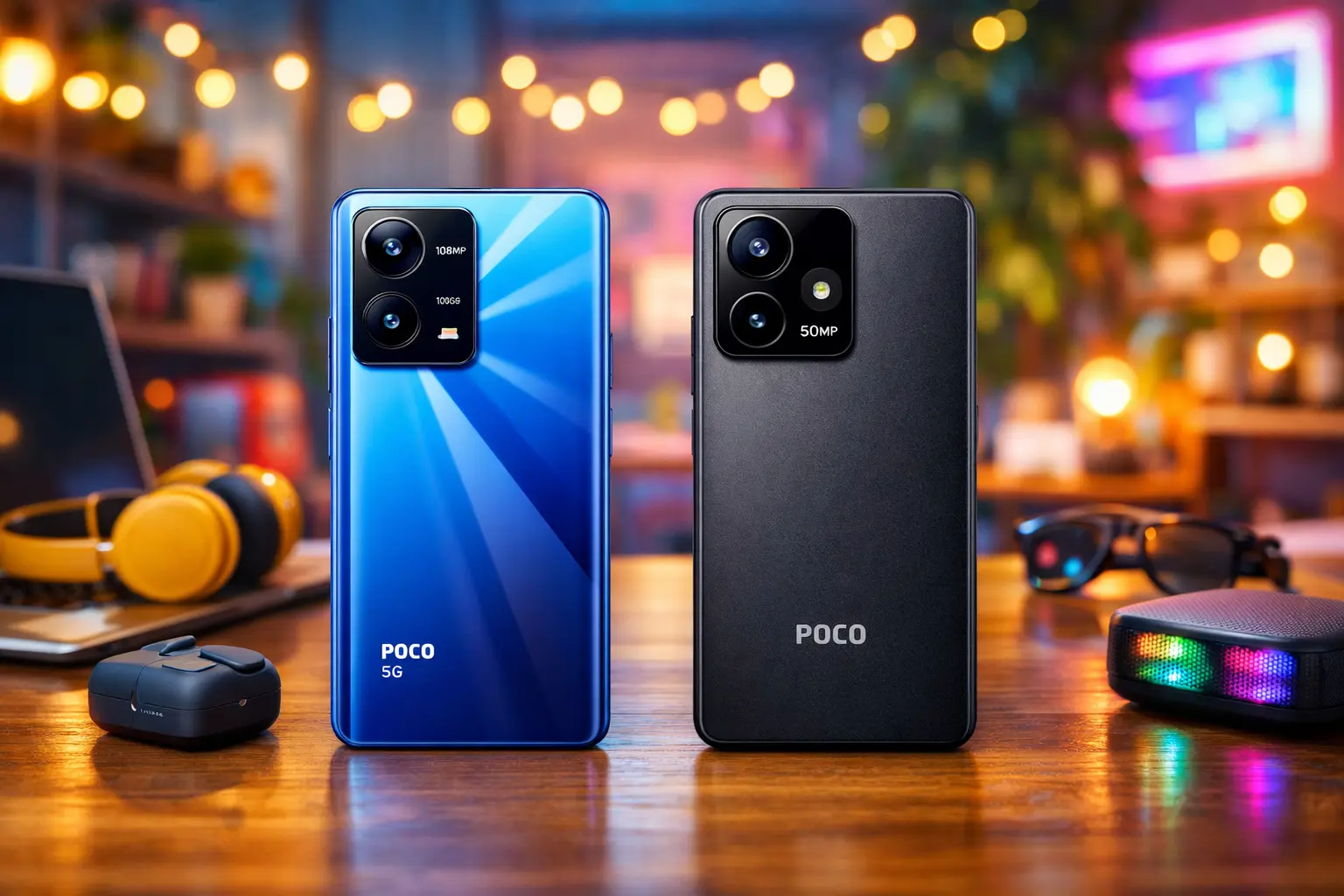 Xiaomi Poco X7 Pro 5G vs Xiaomi Poco C75 NFC: Desempenho ou Câmera?