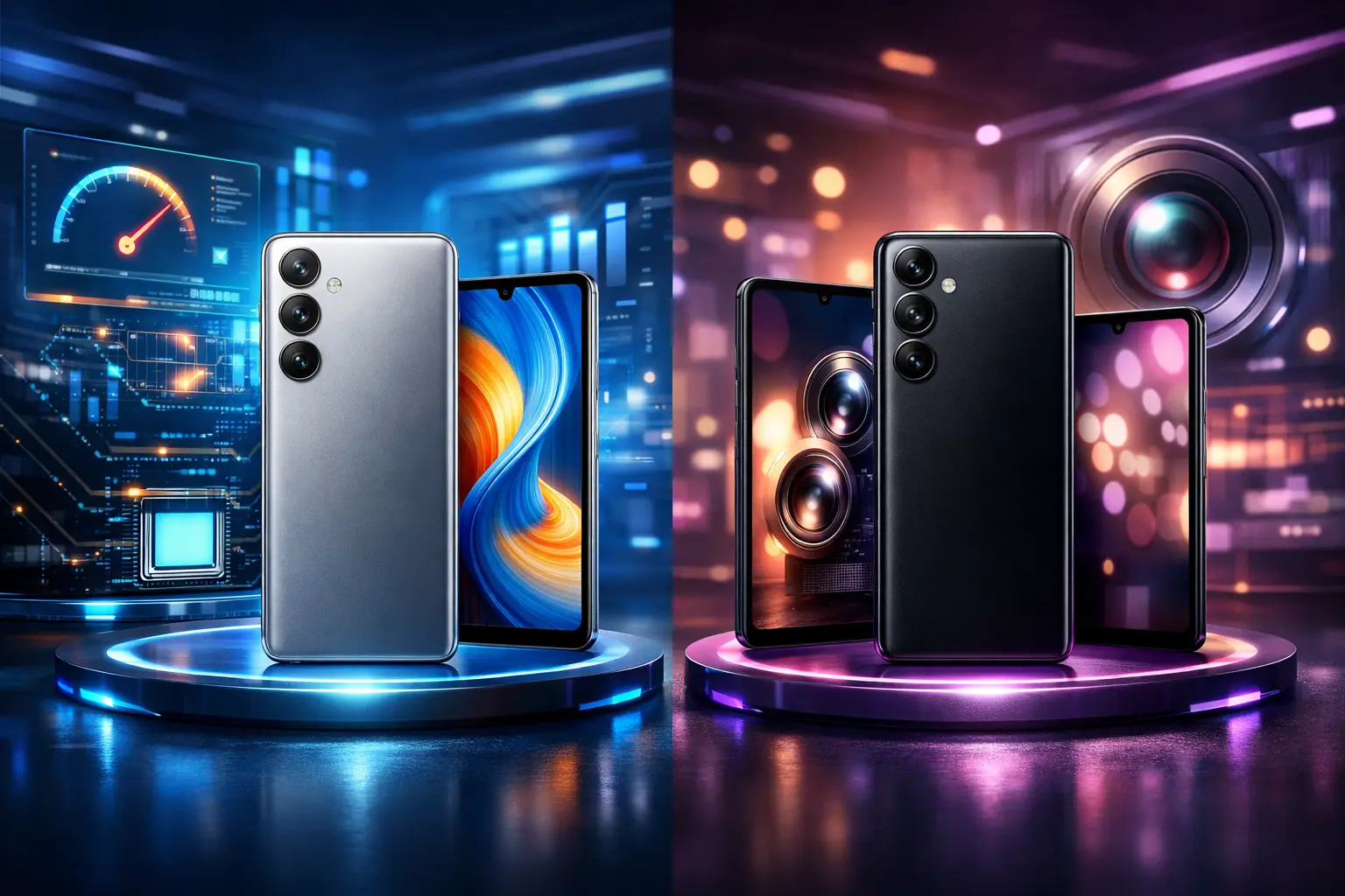 Samsung Galaxy A05s vs Samsung Galaxy A16: Desempenho ou Câmera?