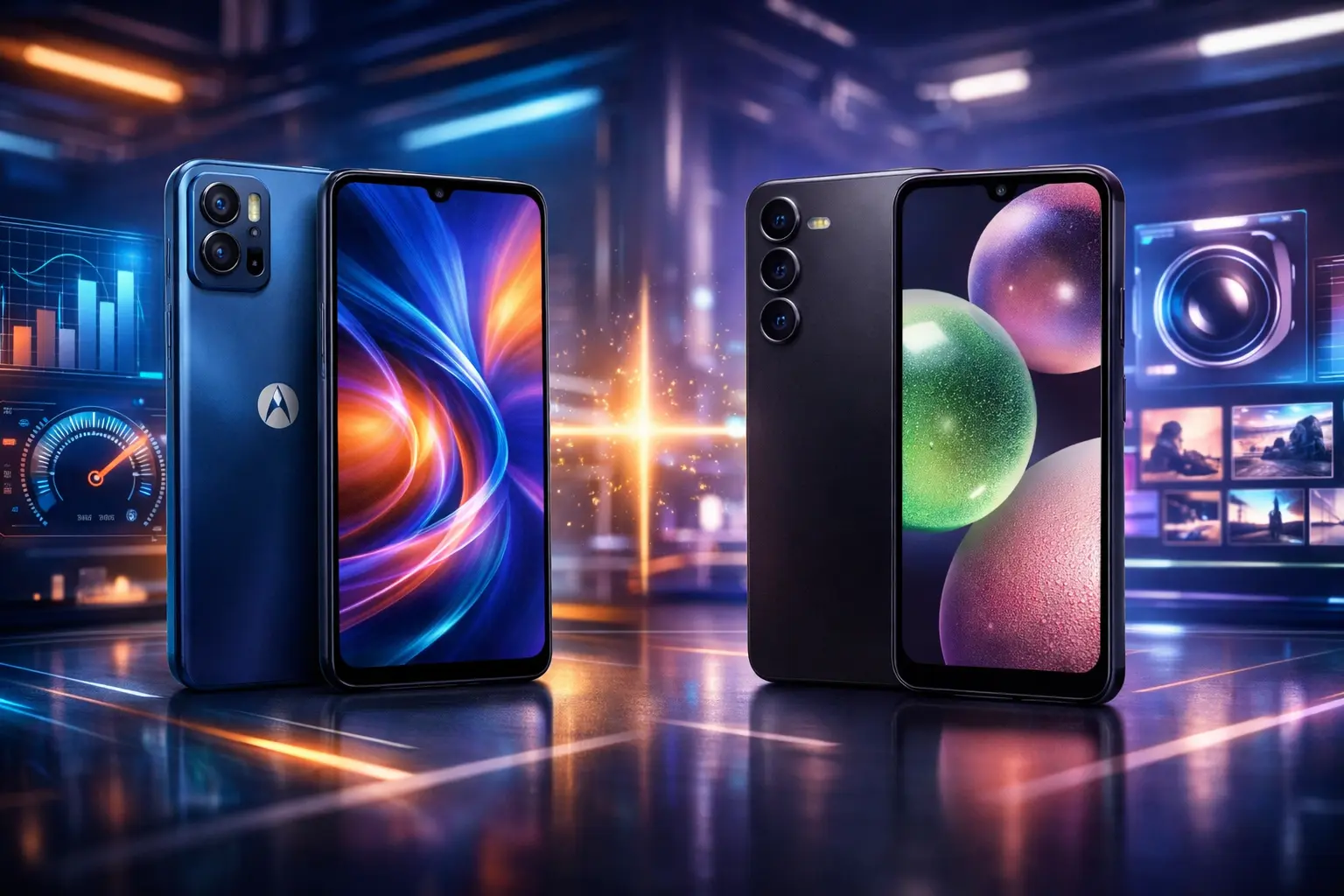 Motorola Moto G35 5G vs Samsung Galaxy A16: Desempenho ou Câmera?