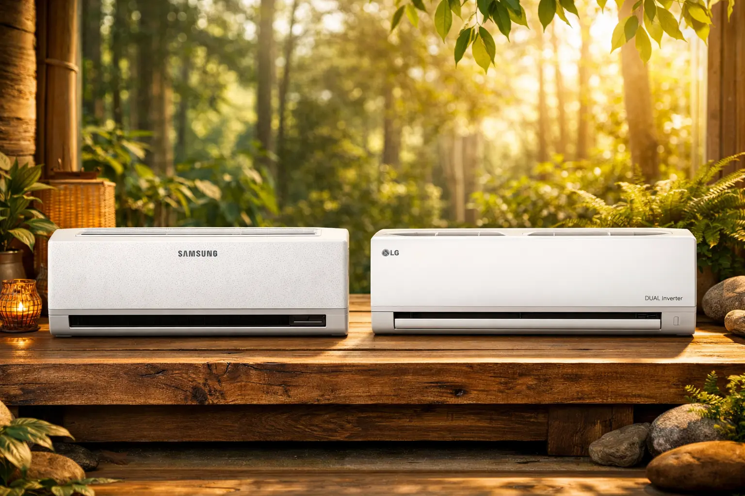 Samsung WindFree AI Inverter vs LG Dual Inverter Voice: Conforto ou Tecnologia?