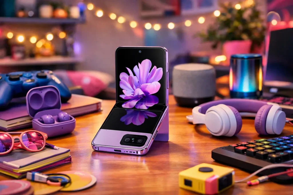 Galaxy Z Flip 7 256GB Samsung barato e confiável para qualquer bolso