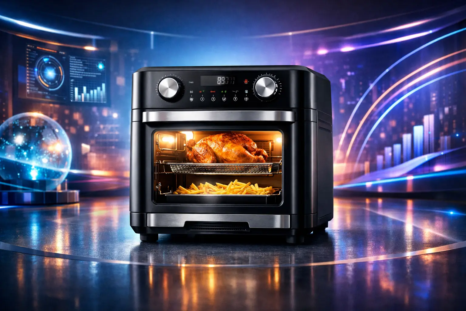 Compactos e poderosos: 6 Airfryer com Forno para sua cozinha