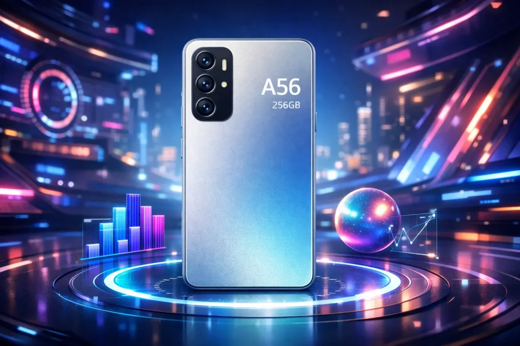 Custo-benefício: 6 Celulares A56 256GB até R$2.600