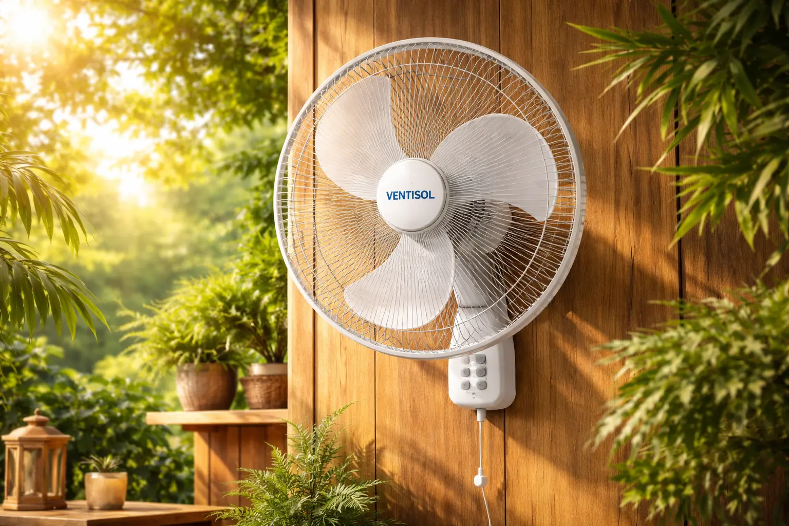 Melhor Ventisol ventilador de parede oscilante 3 pás custo-benefício