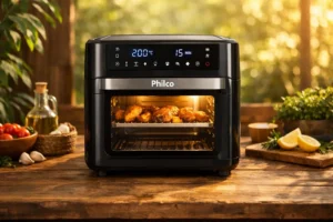 Autonomia top: 6 air fryer oven Philco 220V com carga rápida