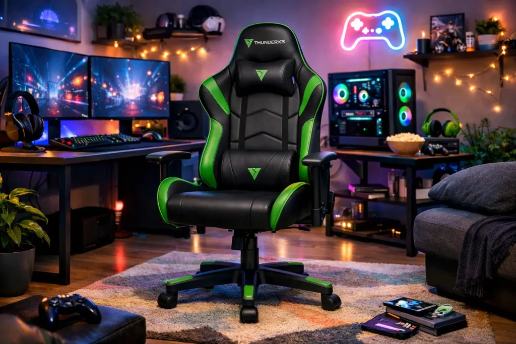 Especial gamers: 6 cadeiras ThunderX3 com alto desempenho