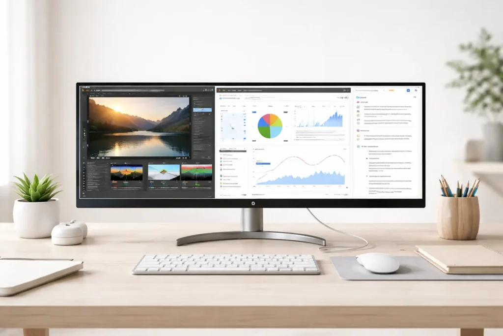 Fotografia noturna: 6 monitores LG que brilham no escuro