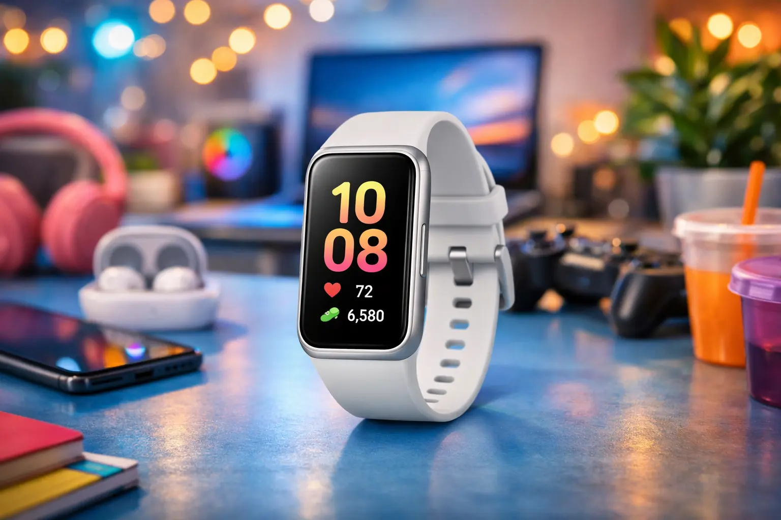 Desconto exclusivo: 6 smartwatch Samsung Fit 3 na Amazon