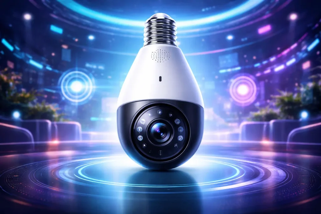 Melhor negócio: 6 câmeras lâmpada Wi-Fi em oferta este mês