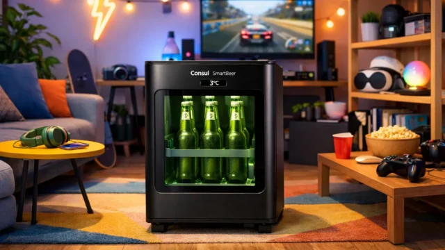 Bateria que dura: 6 cervejeira consul smartbeer para um dia inteiro