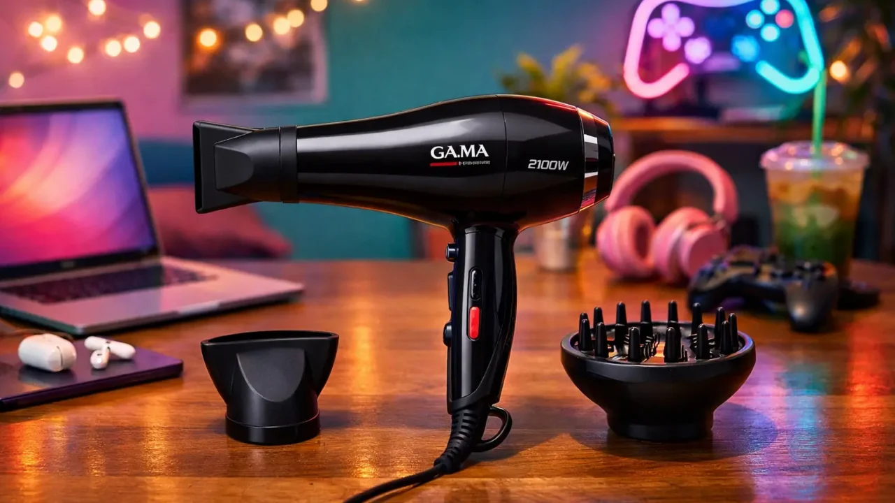Melhor secador de cabelo da GA.MA com 2100W