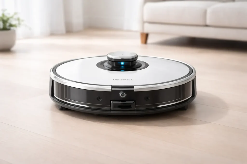 Melhor robô aspirador da Liectroux com base autolimpante
