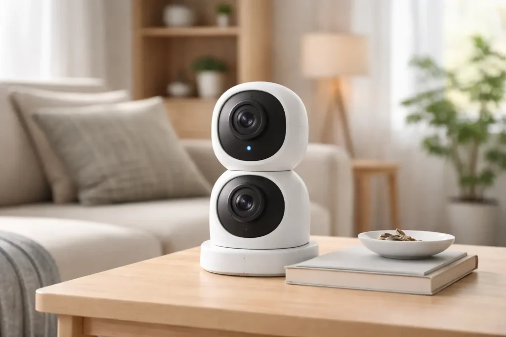 Garantia estendida: 6 câmeras de segurança dupla com suporte VIP