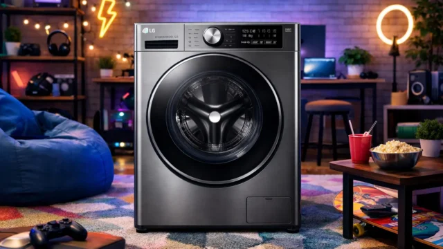 6 Lava e Seca LG VC4 12kg com Bateria Duradoura para Sua Casa