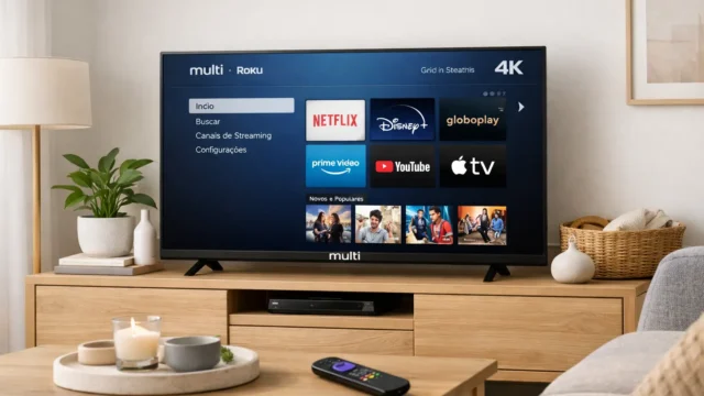 Guia rápido: 6 tv multi roku 50 4k com recursos avançados