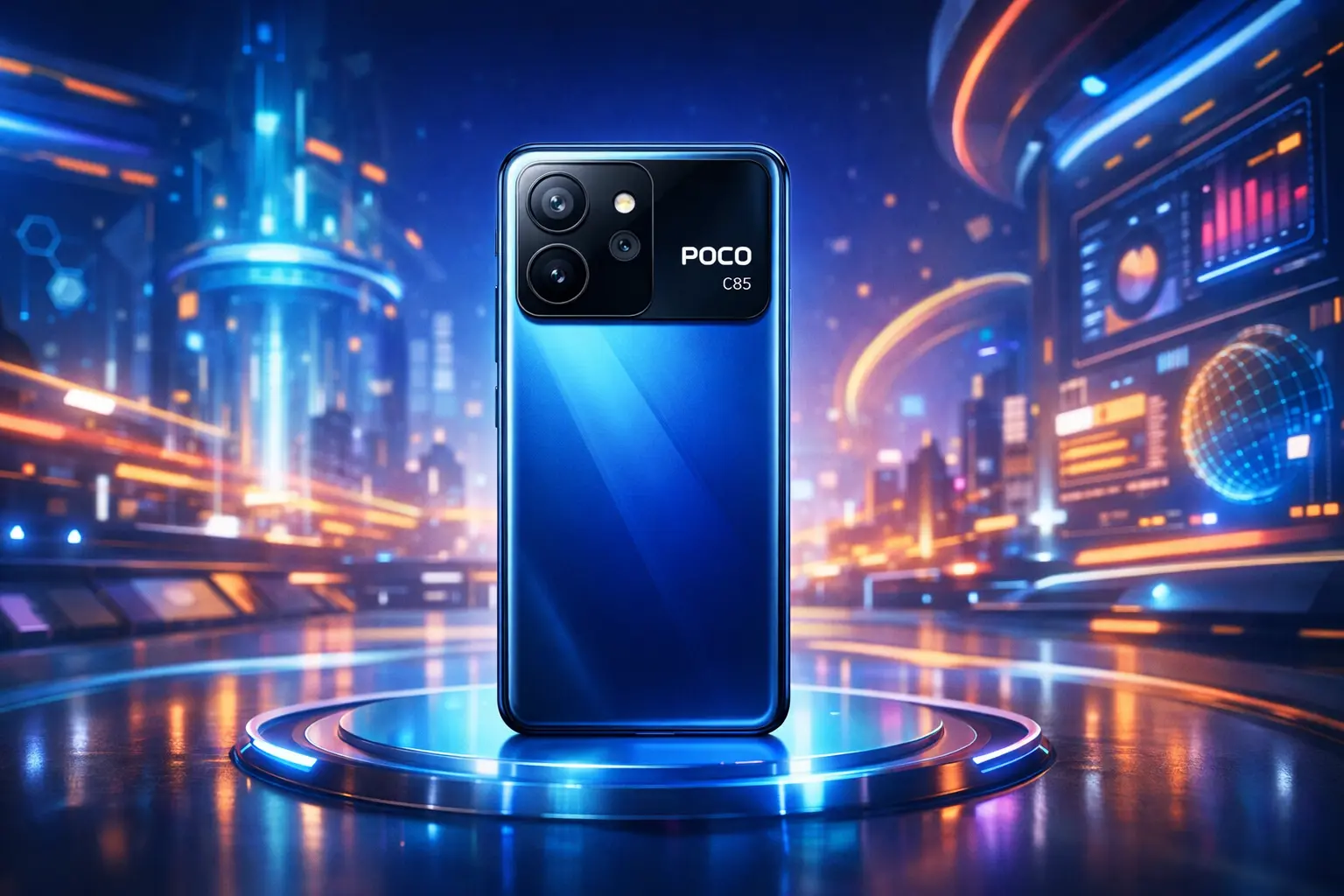 Custo-benefício: 6 Poco C85 até R$1.000