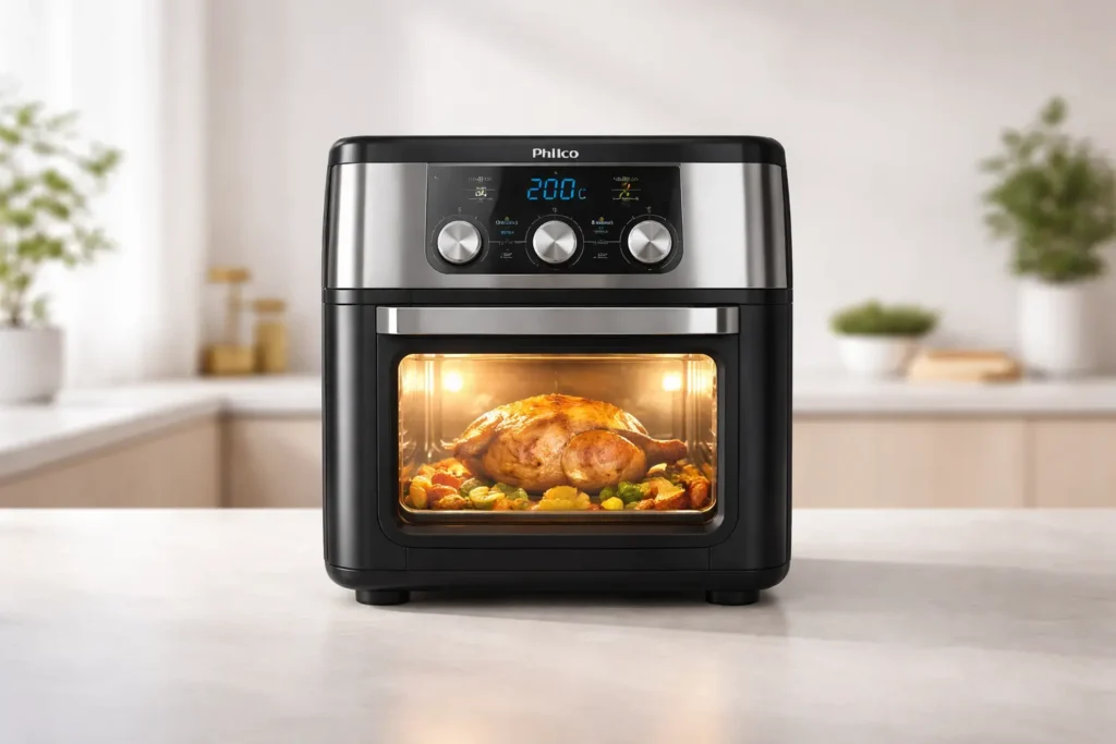 Melhor negócio: 6 fritadeiras air fryer oven 12L em oferta
