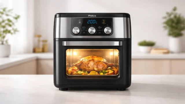 Melhor negócio: 6 fritadeiras air fryer oven 12L em oferta