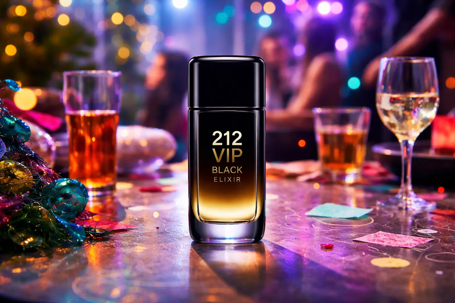 6 Melhores Perfumes 212 Black Vip Elixir com Entrega Rápida