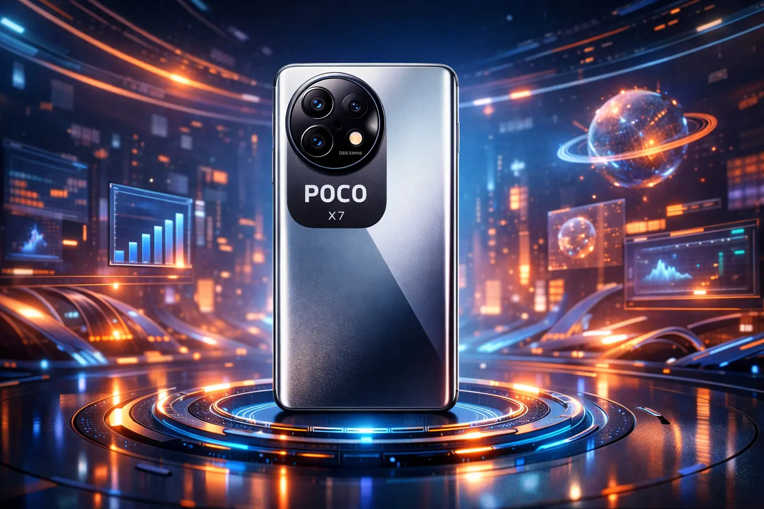 Smartphone Poco X7 512GB até R$2.530: 6 escolhas com avaliações ★4,5