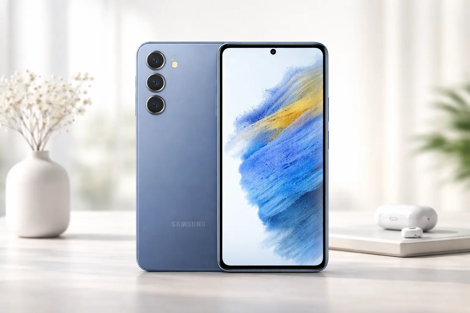 3 Celulares Samsung Galaxy S25 FE 5G com atualização Android garantida