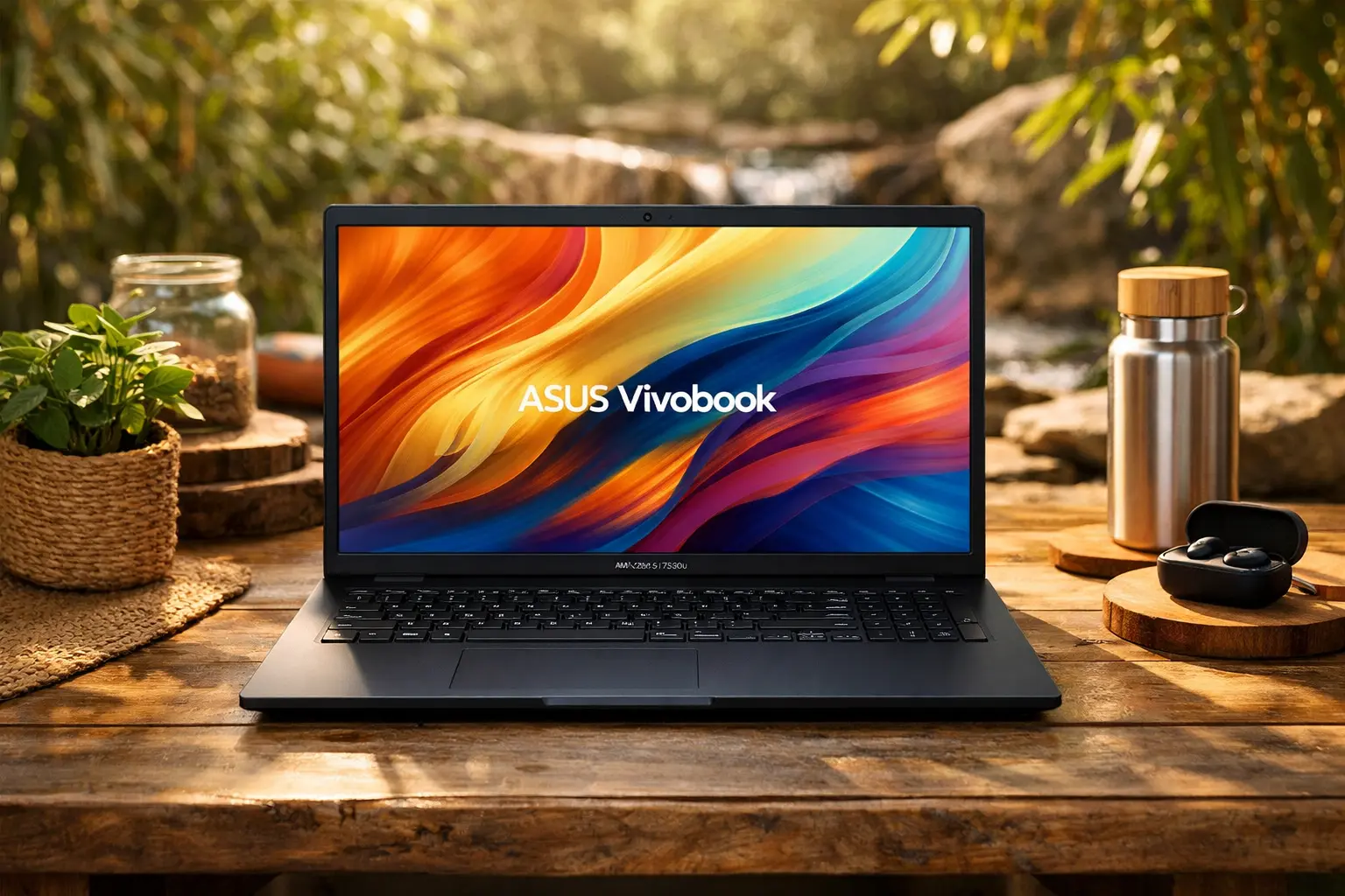 3 Notebooks ASUS VivoBook Go 15 prontos para viagem com bateria duradoura