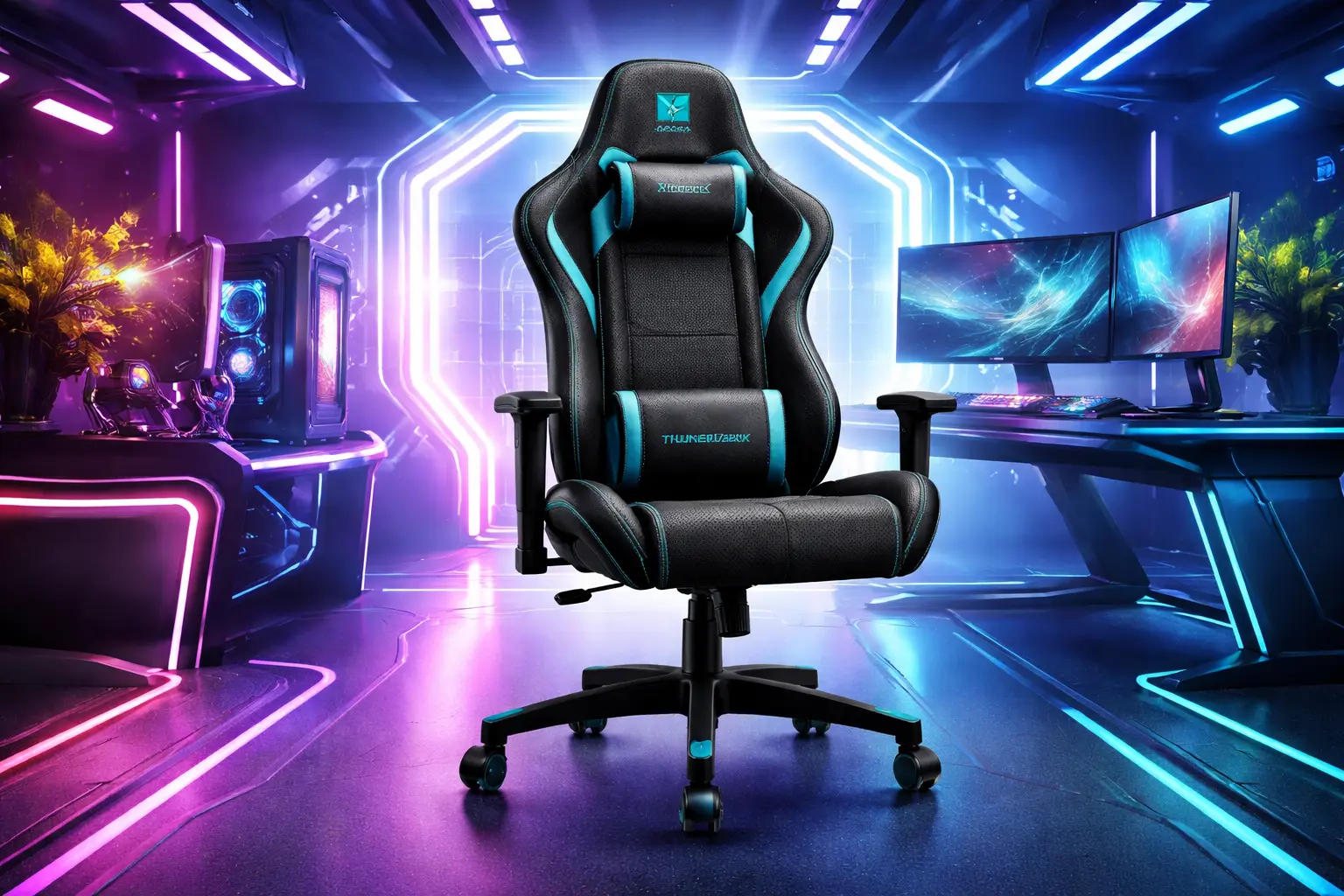 6 Cadeiras Gamer ThunderX3 para Longas Sessões de Jogo