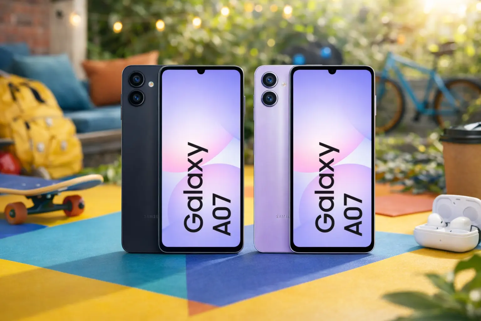 Samsung Galaxy A07: 2 opções para escolher com clareza