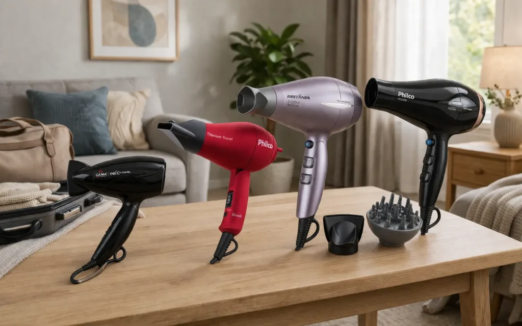 Secador bivolt: 4 opções por perfil de uso para decidir bem