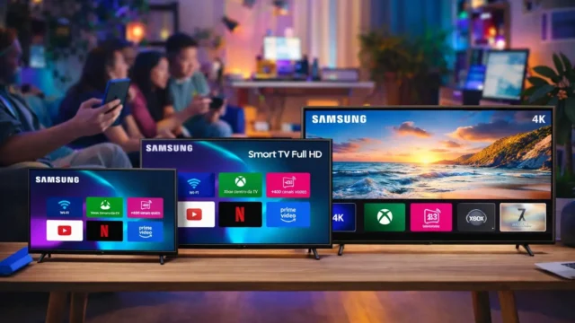 Smart TVs Samsung: 3 opções por tamanho e resolução