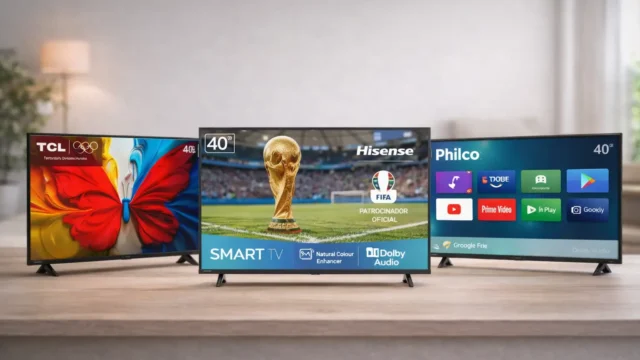 TV Smart 40 polegadas: 4 opções por uso para decidir bem