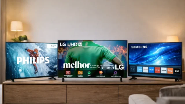 Smart TV 55: 5 opções por perfil de uso para escolher bem