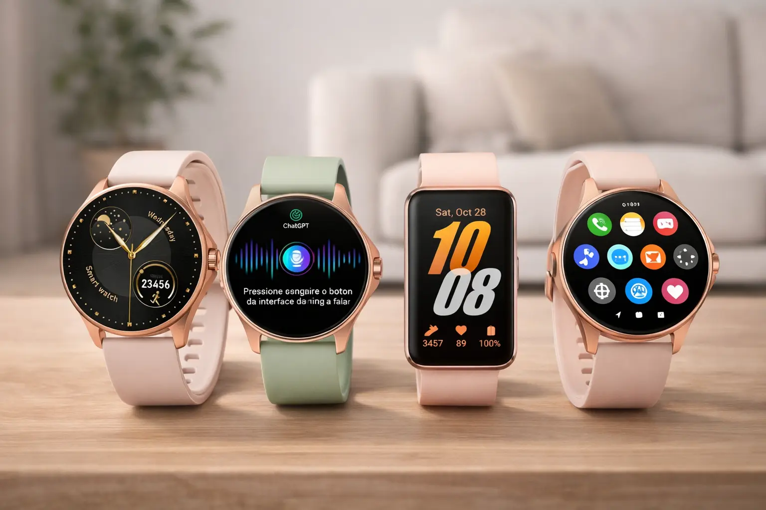 Relógio smartwatch feminino: 4 opções por perfil de uso