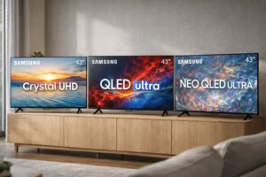 Smart TV Samsung 43 4K: 3 opções por tecnologia para decidir