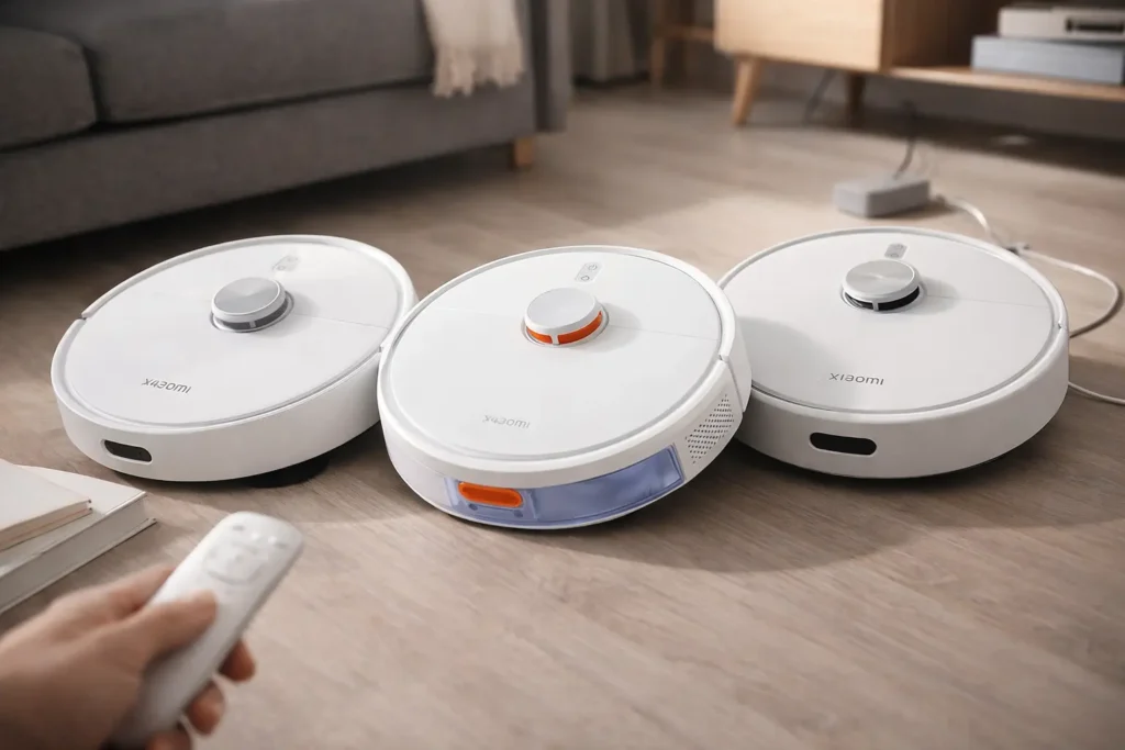 Robôs aspiradores Xiaomi: 3 opções por perfil de uso