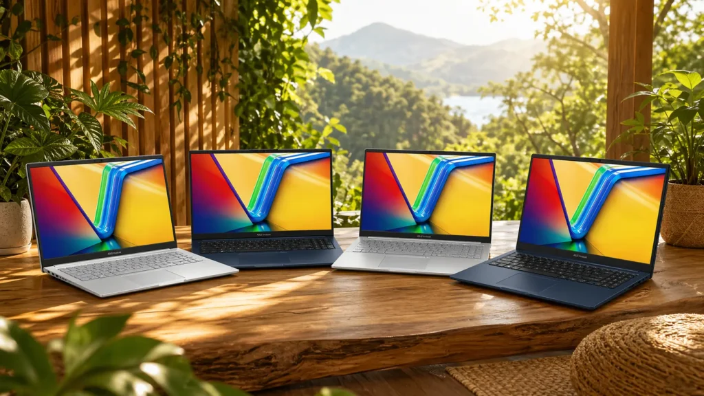 Notebooks ASUS i5: 4 opções por perfil para decidir melhor