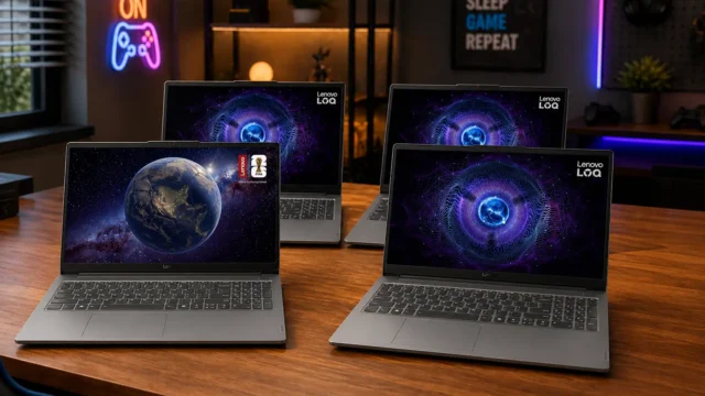 Notebook Lenovo LOQ-e: 4 opções para jogos e uso diário