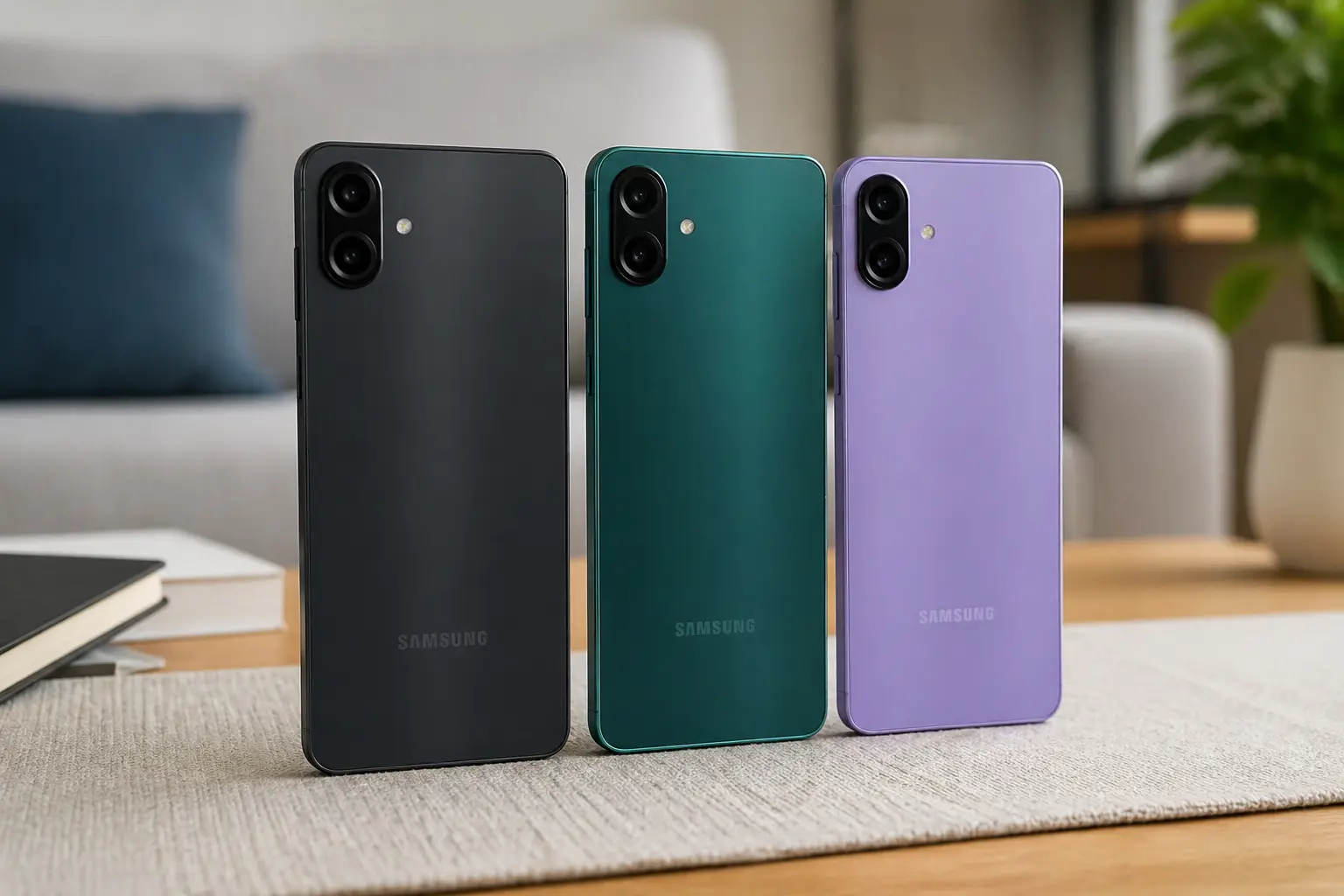 Galaxy A07 256GB: 3 opções por cor para uso diário