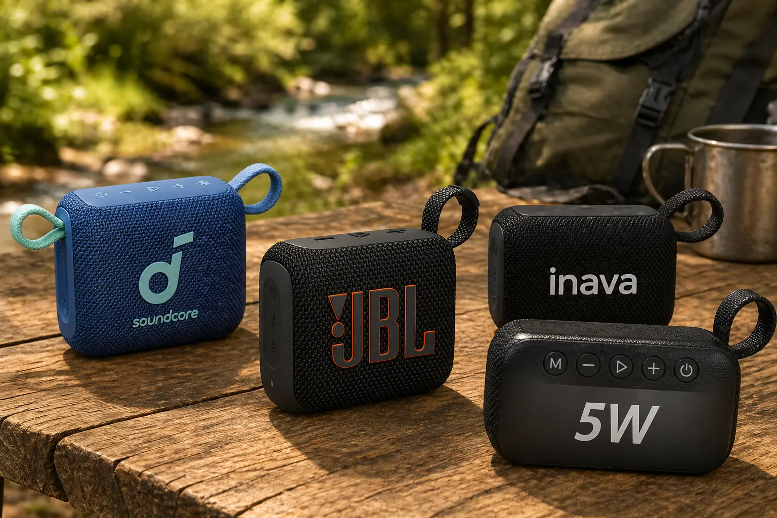 Caixa de som bluetooth portátil: 4 opções para uso externo