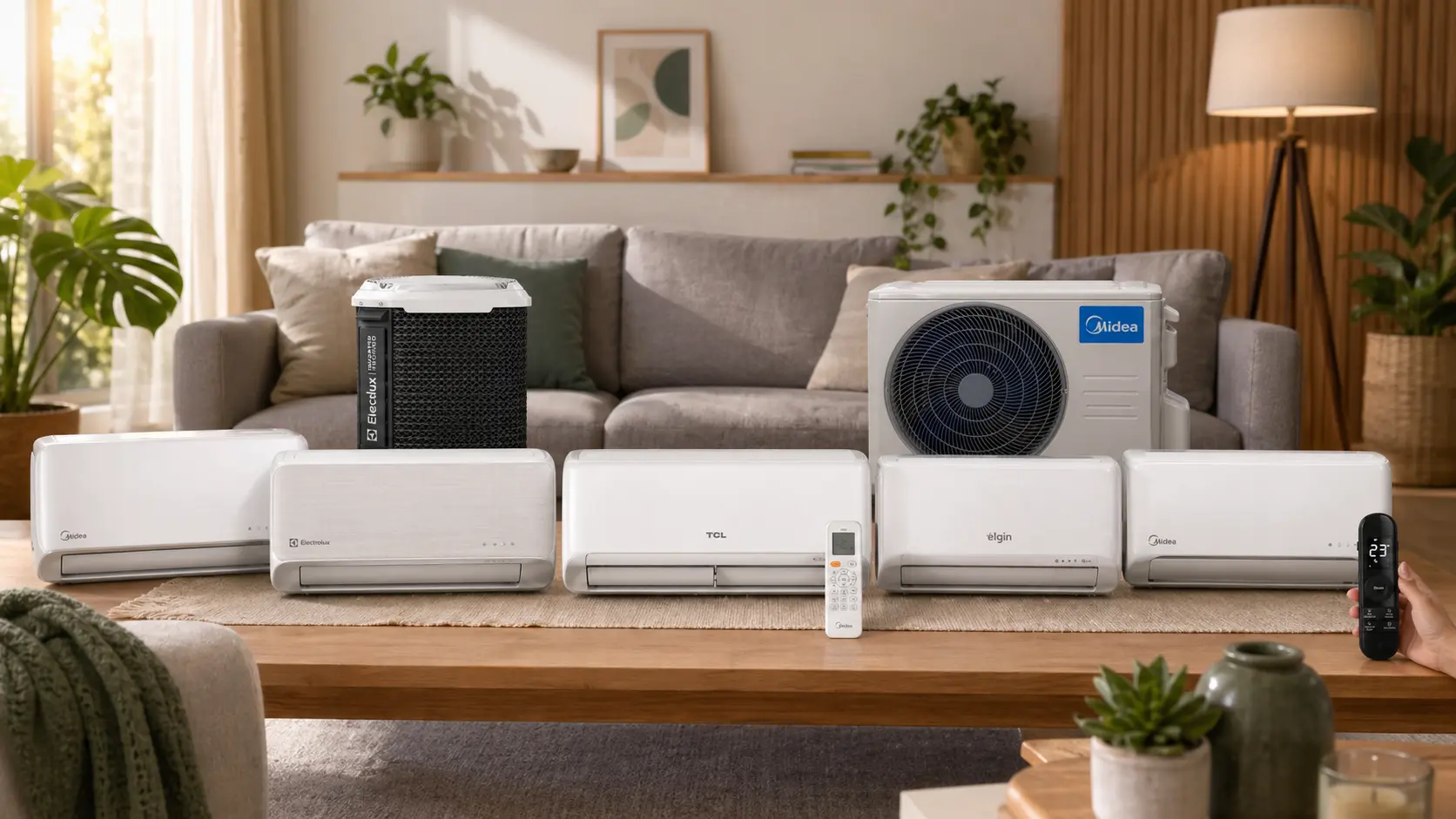 Ar-condicionado 9000 BTUs: 5 opções para uso em casa