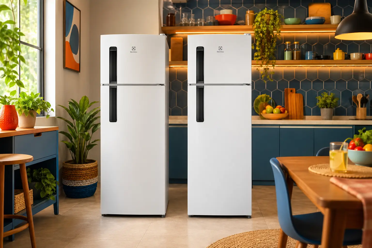 Geladeira Electrolux 320L duplex: 2 opções para uso em casa