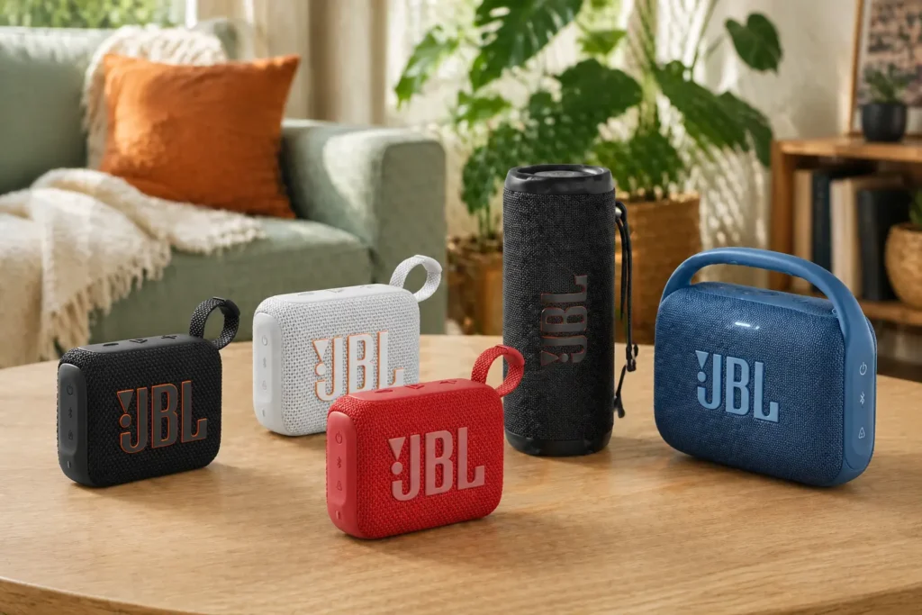 Caixas de Som JBL: 5 modelos portáteis para aproveitar som de qualidade em qualquer lugar