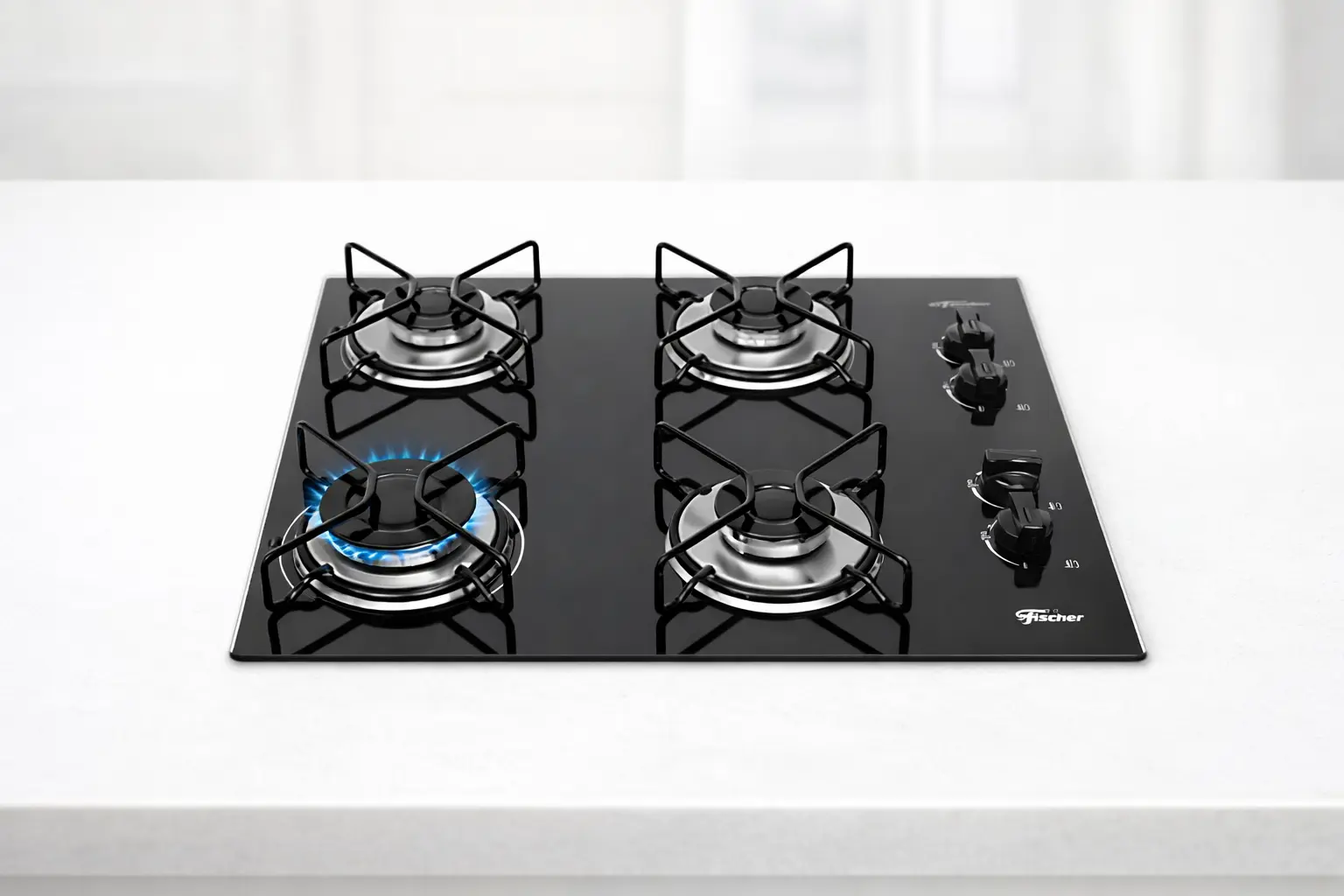 Fischer Cooktop 4 bocas Fit Line: review direto ao ponto
